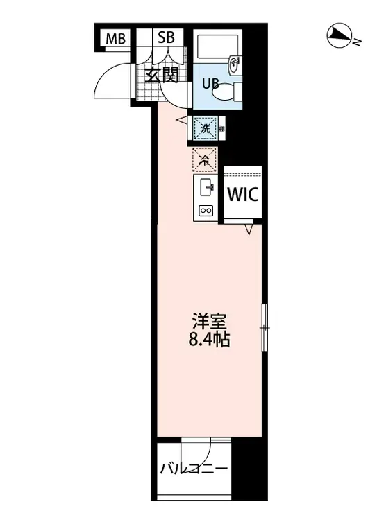 日神デュオステージ笹塚東館 2階階 間取り