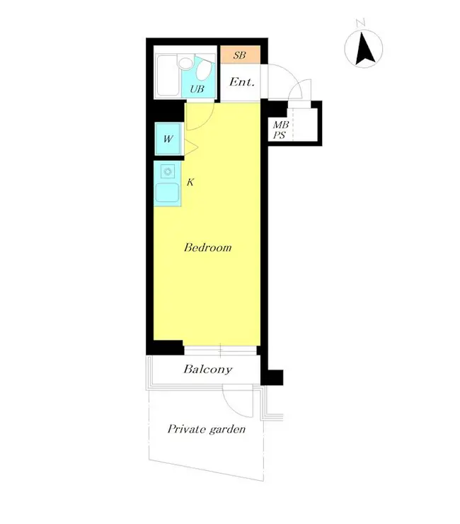 ライオンズマンション学芸大学第3 1階階 間取り