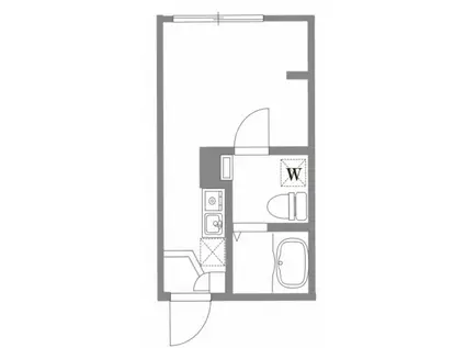 CLAUDIA SENJU/クラウディアセンジュ(ワンルーム/2階)の間取り写真