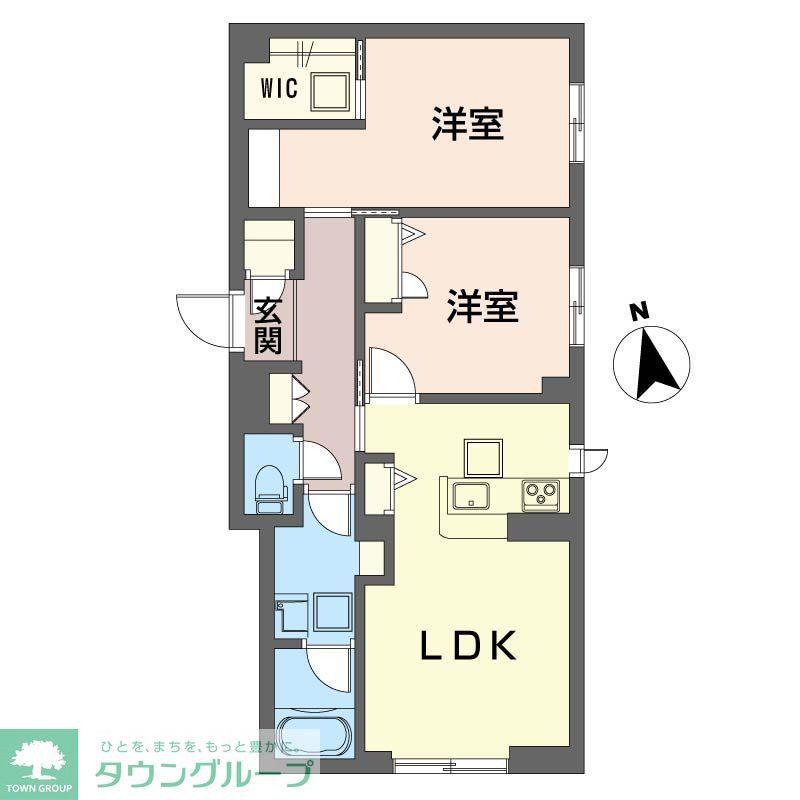 シャーメゾンモリヤ(2LDK/1階)の間取り写真