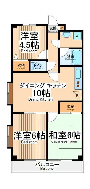 グランドランド 1階階 間取り