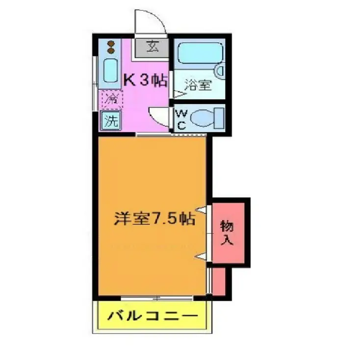 サンルミネ 2階階 間取り