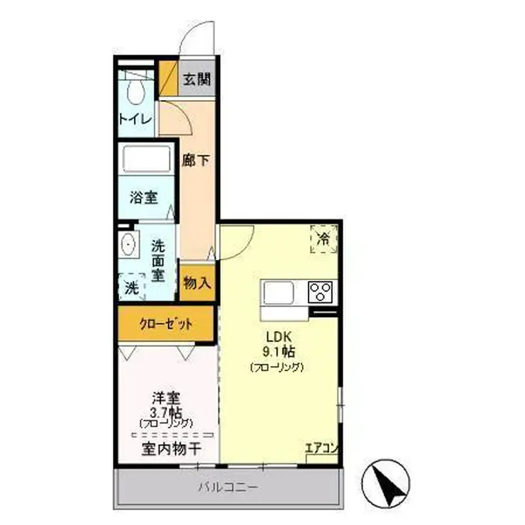 フィーロ 2階階 間取り