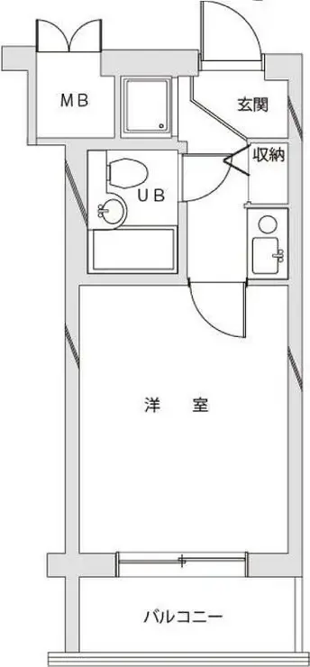 ライオンズテラス武蔵小金井 3階階 間取り