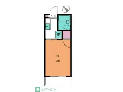 フローラ上大岡(1K/2階)の間取り写真