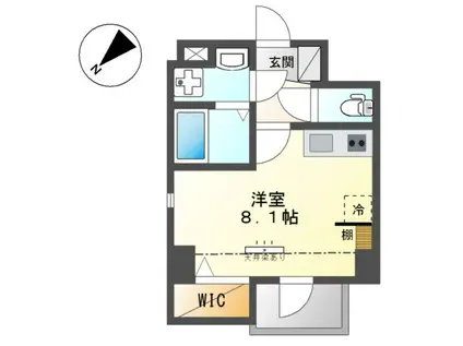 上池台2丁目マンション(ワンルーム/2階)の間取り写真