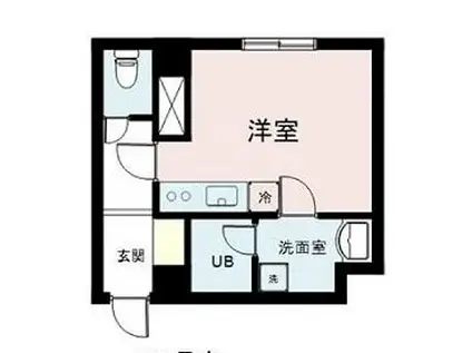 DR-HOMES荻窪(ワンルーム/1階)の間取り写真