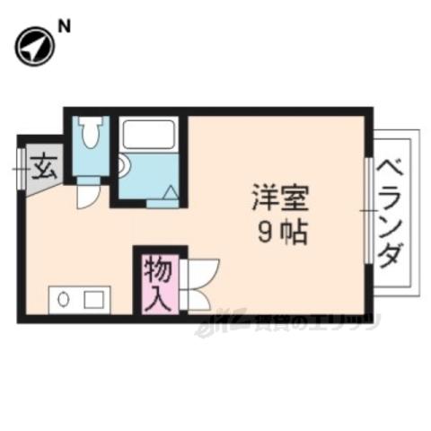 森下マンションI(1K/4階)の間取り写真