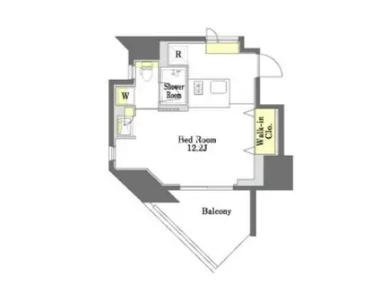 プライムメゾン本郷(ワンルーム/4階)の間取り写真