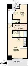 ファインブルーム新栄(1LDK/9階)の間取り写真