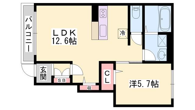 姫路市白鳥台3丁目アパート