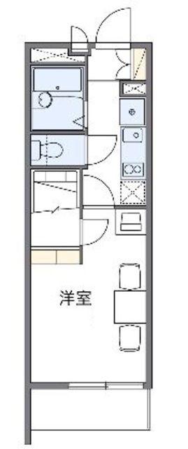 レオパレスグランパ マロン(1K/2階)の間取り写真