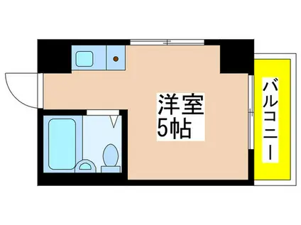 日吉カレッジハウス(1K/3階)の間取り写真