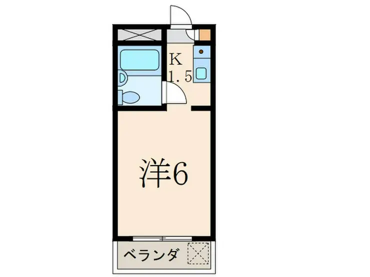 学芸大イーストハイツ 1階階 間取り