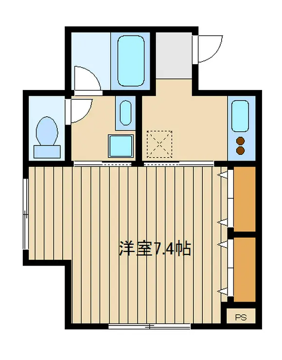 マンション藍 1階階 間取り