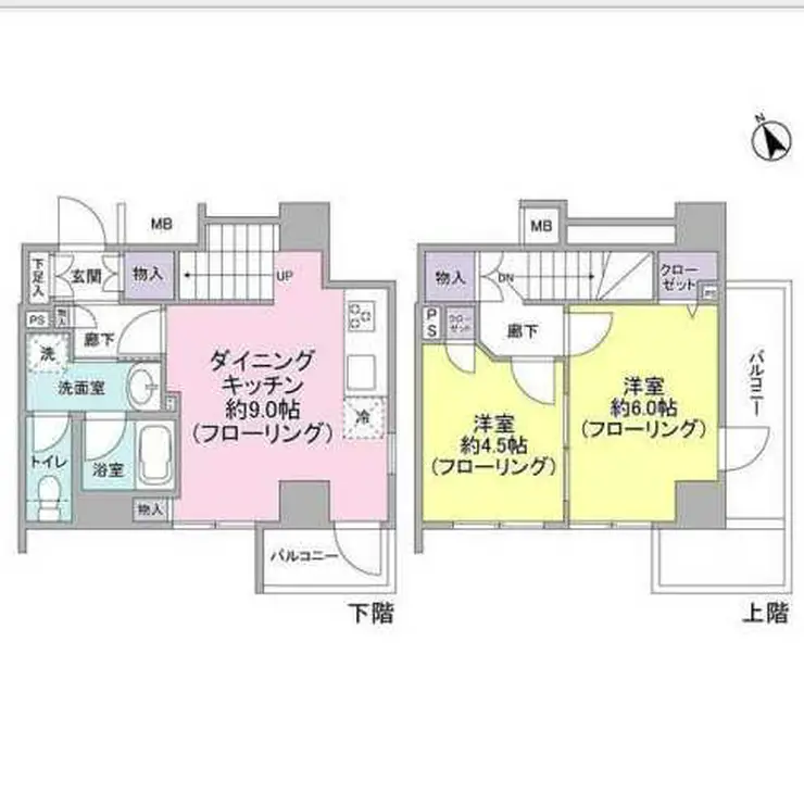 パートナーシップアパートメント 3階階 間取り
