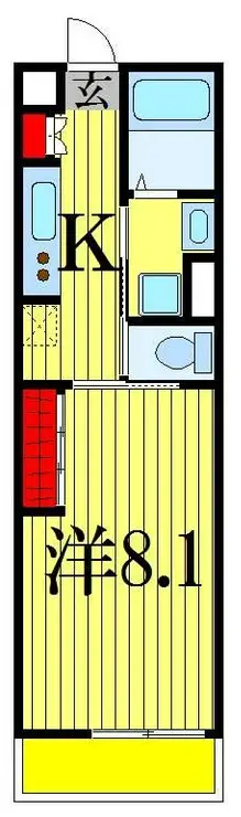 リブリ・AVENUE 1階階 間取り