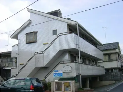 グリーンヒルズ(1K/2階)の外観写真