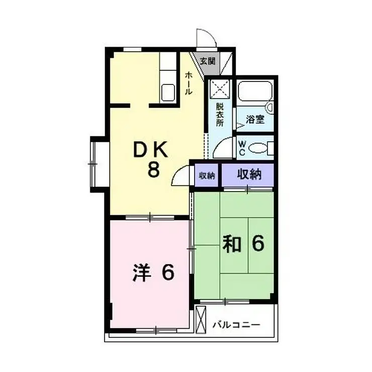 白金Kパレス 5階階 間取り