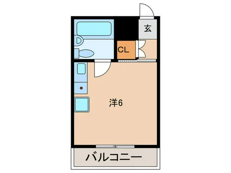 横浜エースマンション 3階階 間取り