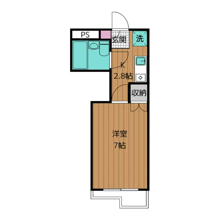 メゾン調布 1階階 間取り