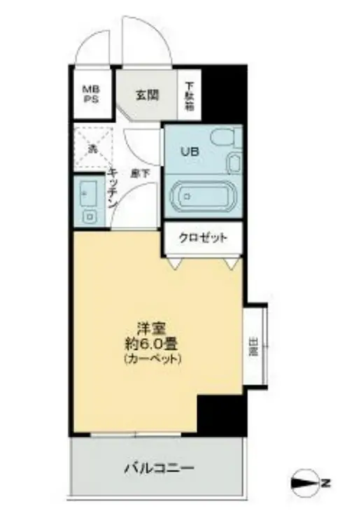 ライオンズマンション錦糸町第8 7階階 間取り