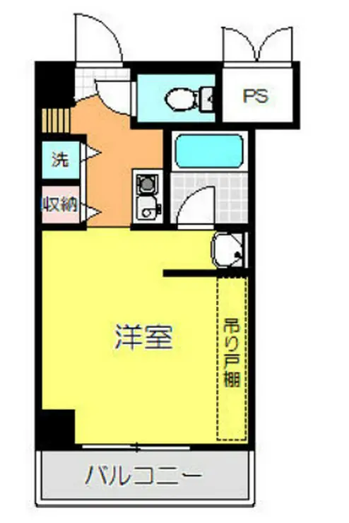 マジェスティービル 5階階 間取り