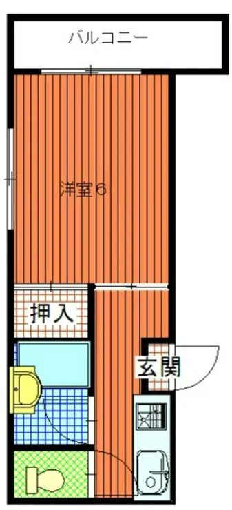 ヒカリハイツ 2階階 間取り