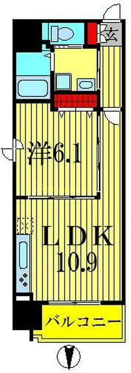 アルクス森下 2階階 間取り