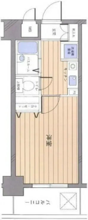 フェニックス東麻布 4階階 間取り
