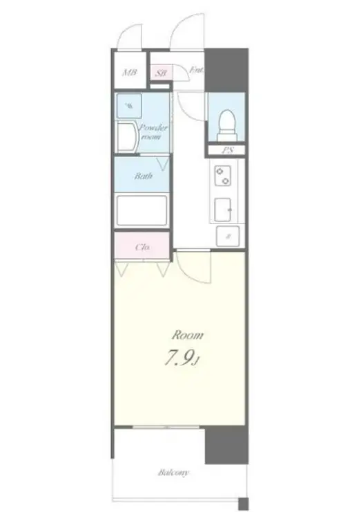 エリヴィエール 10階階 間取り