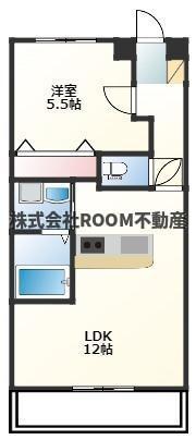 あいらんど早水(1LDK/3階)の間取り写真