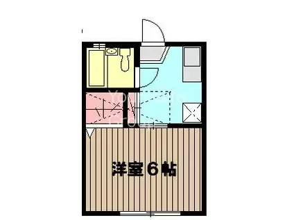 メゾン・ユーナ(1K/1階)の間取り写真