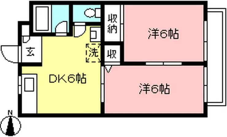 GREEN GABLES 1階階 間取り
