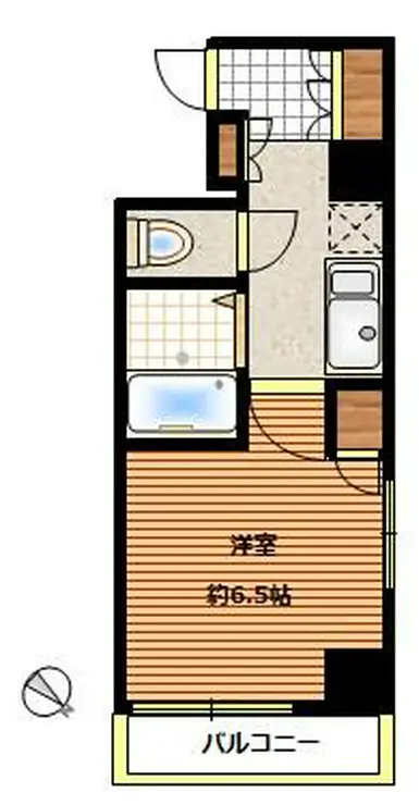 プレール月島RIVAGE 11階階 間取り