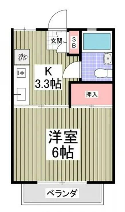 スナハイツ 2階階 間取り