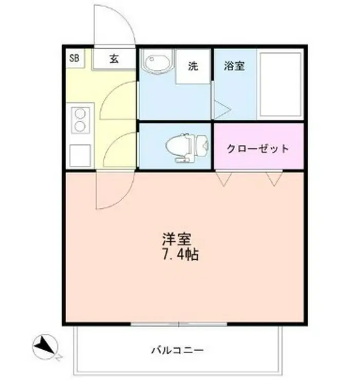 BestStage東みずほ台 2階階 間取り