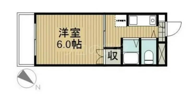 ハイタウン南馬込 5階階 間取り