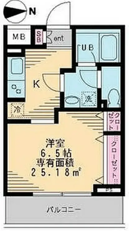 セレリーオ・ニッコー 1階階 間取り