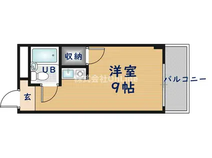 シートンすみだ(ワンルーム/3階)の間取り写真