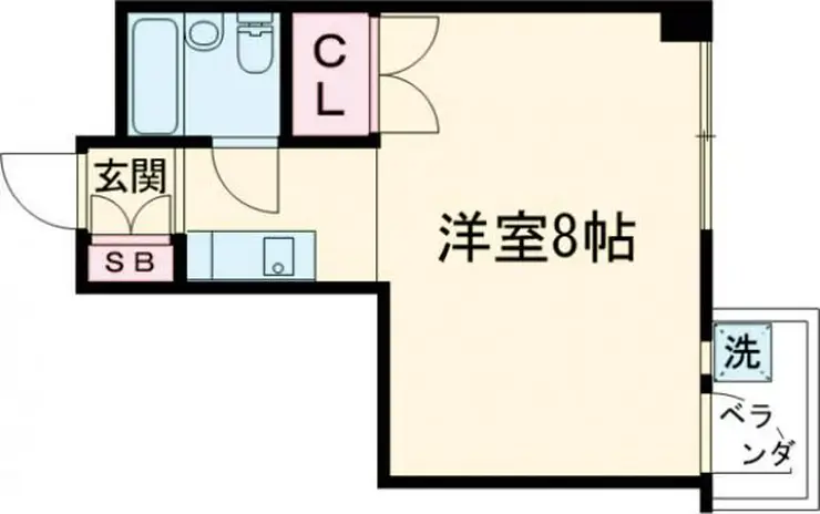 桜田ハイツ 2階階 間取り