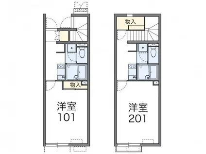 レオネクスト名東本通 イースト(1K/1階)の間取り写真