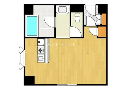 シンエイ第9西葛西マンション(ワンルーム/4階)の間取り写真