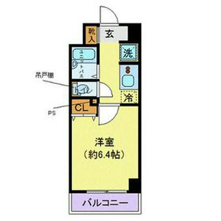 ラグジュアリーアパートメント・デュオ神楽坂 4階階 間取り