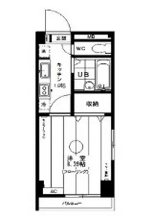イーストシティタワーズ 2階階 間取り