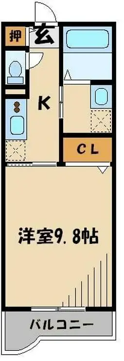 エターナル南与野 3階階 間取り