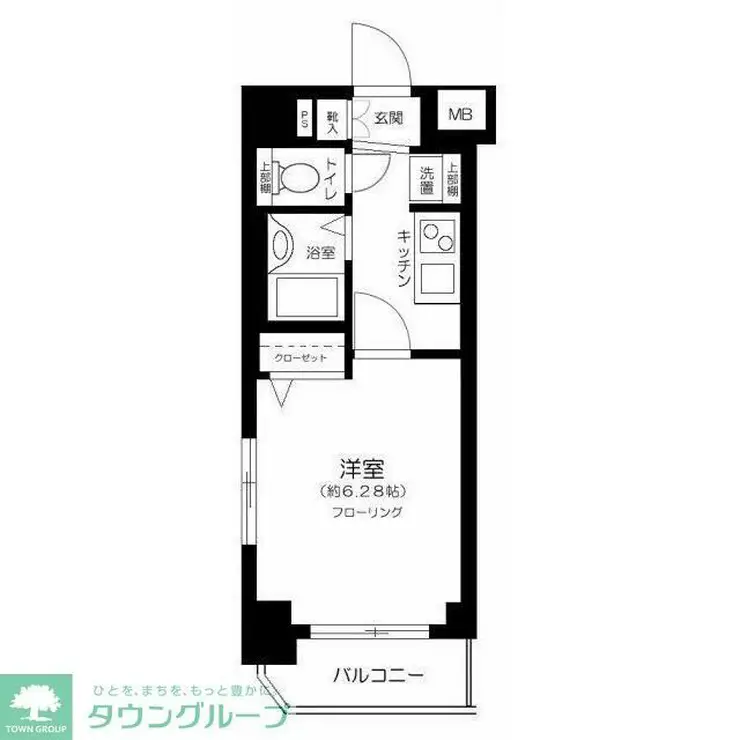 グローバン本所吾妻橋 4階階 間取り