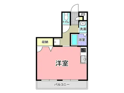 ソミナ メロディ(ワンルーム/3階)の間取り写真