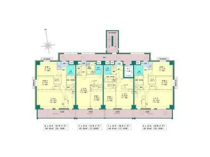 NOHMA (2LDK/3階)の間取り写真