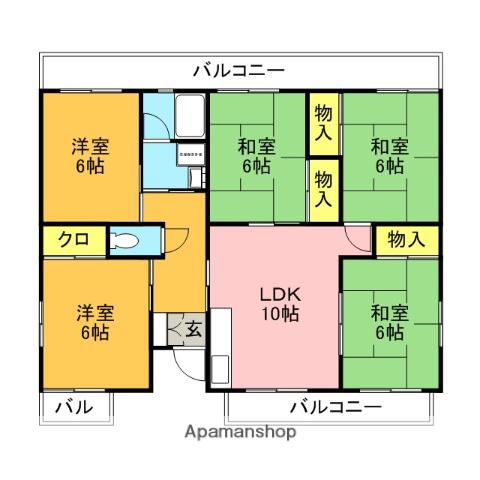 ホワイトエクセル(5LDK/1階)の間取り写真